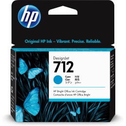 HP 712 - 29 ml - Cyan -...